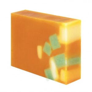 Natural handmade soap citrus orange