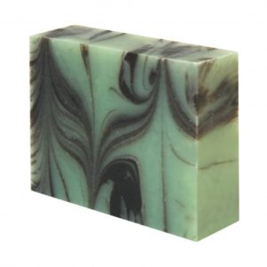 Natural handmade soap chocolate mint