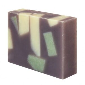 Natural handmade soap purple tender