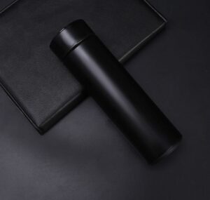 LED temperature display flask
