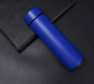 LED temperature display flask