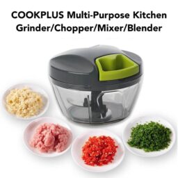 Pull string food chopper
