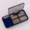 Pill cutter box