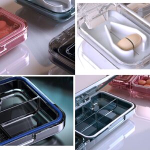 Pill cutter box