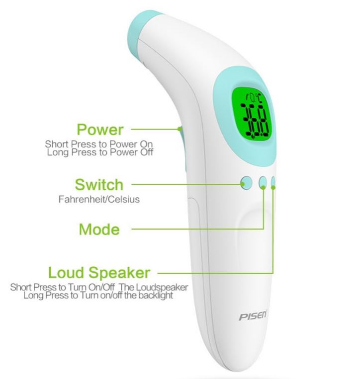 Pisen C1 Infrared Contactless Thermometer