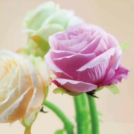 Rose flower gel pen