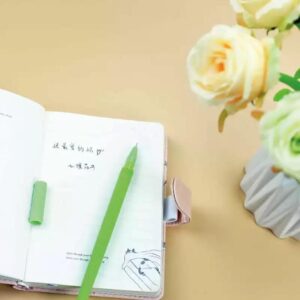Rose flower gel pen