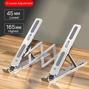 Foldable laptop stand
