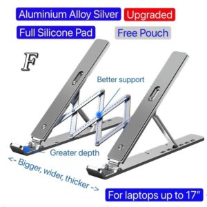 Foldable laptop stand