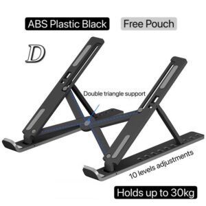 Foldable laptop stand