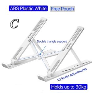Foldable laptop stand