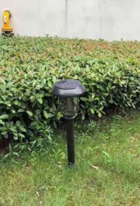 Solar mosquito killer lamp cum lawn light