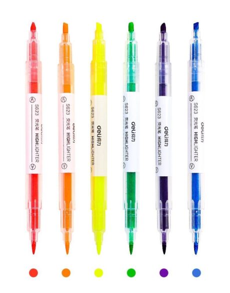 Deli Double Ended Highlighter