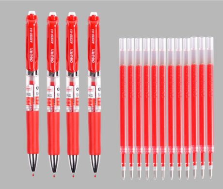 Deli Retractable Soft Grip Gel Pen Refill