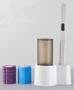 Disposable toilet bowl brush