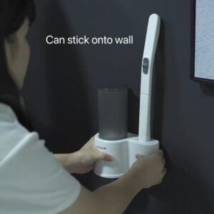 Disposable toilet bowl brush